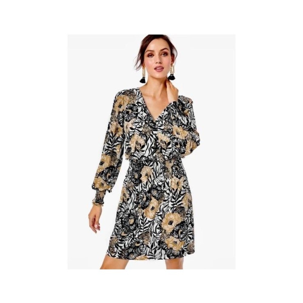 Lilly Pulitzer fall floral dress size small